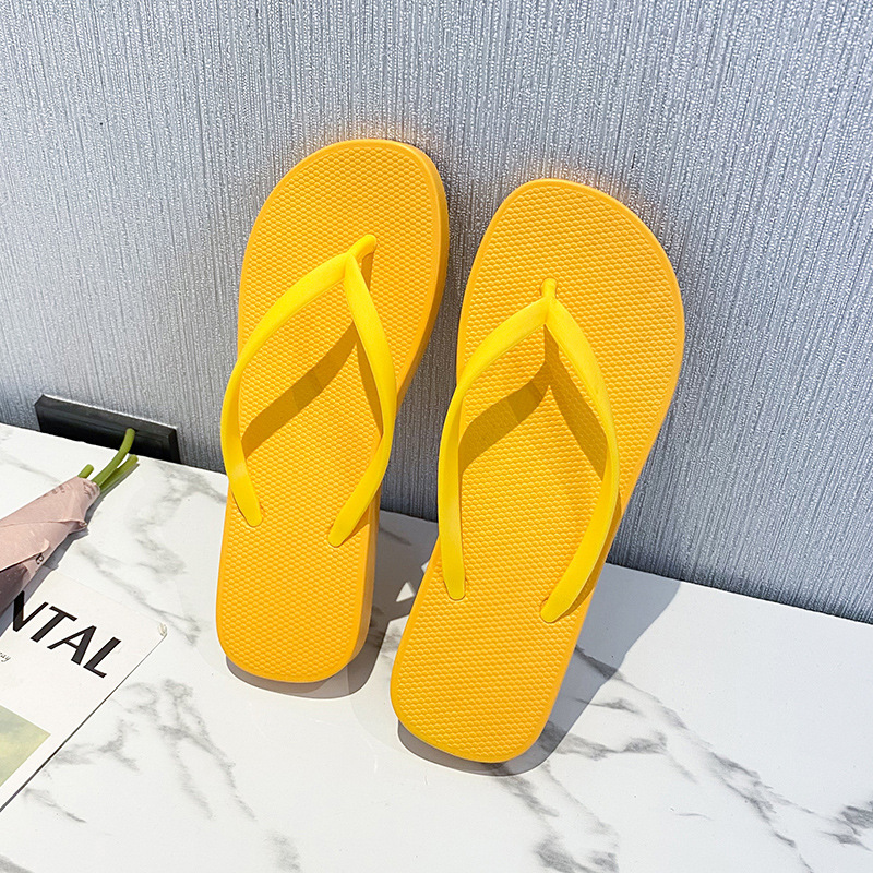 Thong Flat Sandal - Summer Adult Non-Slip One-Strap Flip-Flops Casual