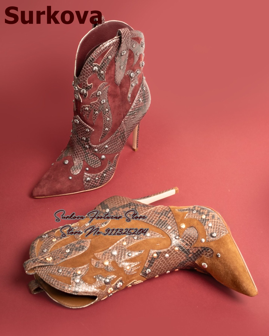 Surkova Vintage Western Cowgir - Western Cowgirl Boot recension och pris