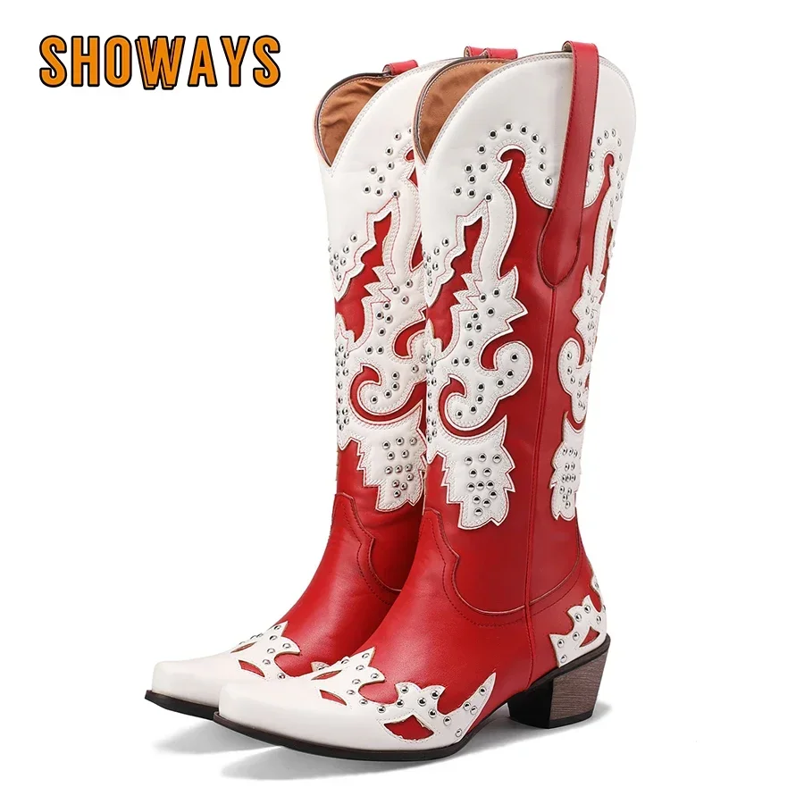 Western Women Knee High Boots  - Western Cowgirl Boot recension och pris