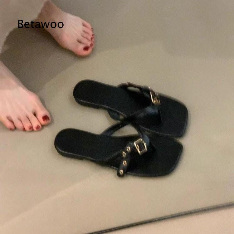2026 Women French Style Bowkno - Thong Flat Sandal recension och pris