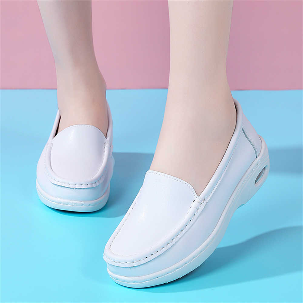 Chunky White Sole Heel Shoes O - Women Shoes Types recension och pris