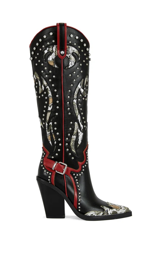 2025 Plus Size 44 Women's Embr - Western Cowgirl Boot recension och pris