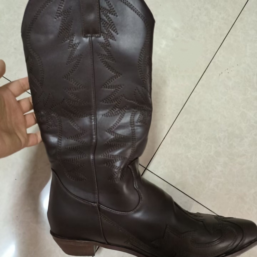 Embroidered Western Cowboy Boo - Western Cowgirl Boot recension och pris