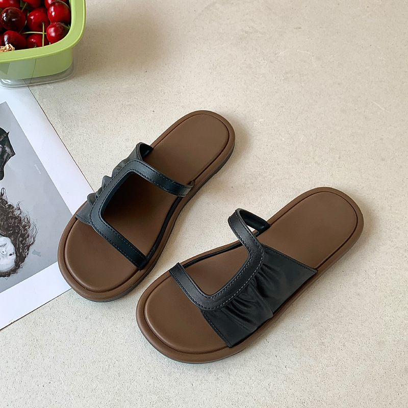 Women Summer New Slide Sandals - Thong Flat Sandal recension och pris