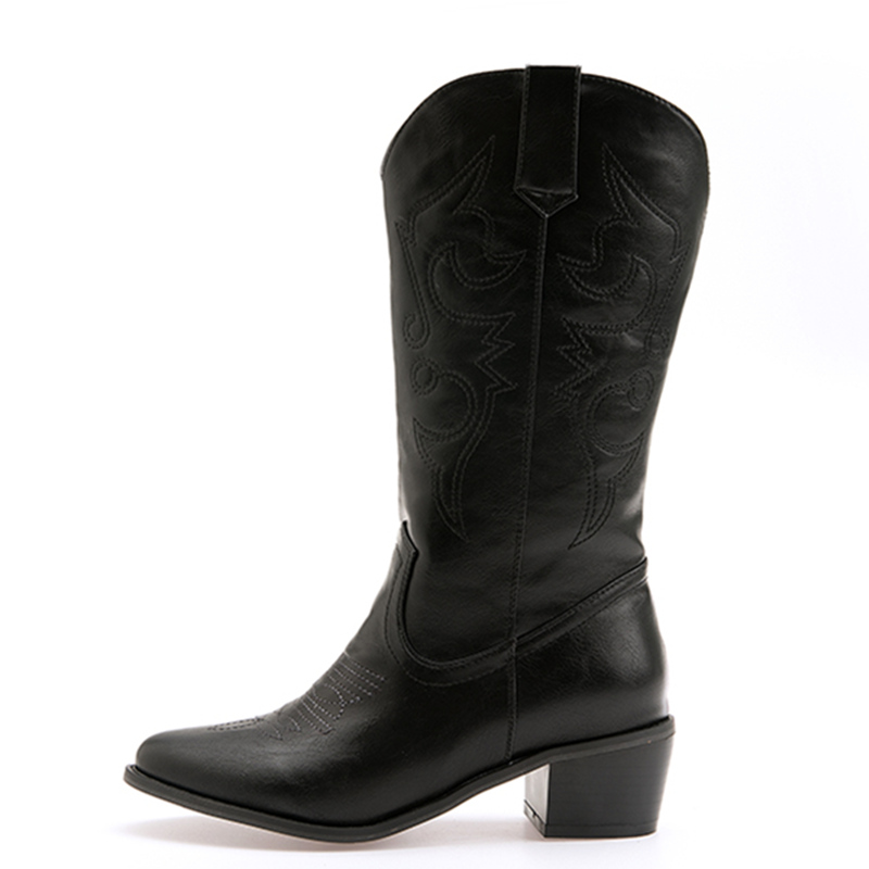 Classic Mid-calf Boots Women F - Western Cowgirl Boot recension och pris
