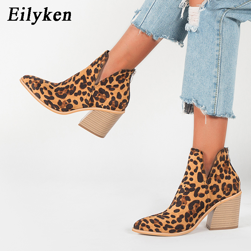 Eilyken Autumn Winter Casual W - Western Cowgirl Boot recension och pris