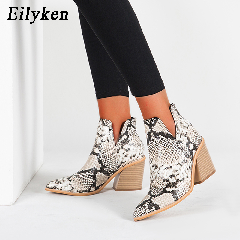 Eilyken Autumn Winter Casual W - Western Cowgirl Boot recension och pris