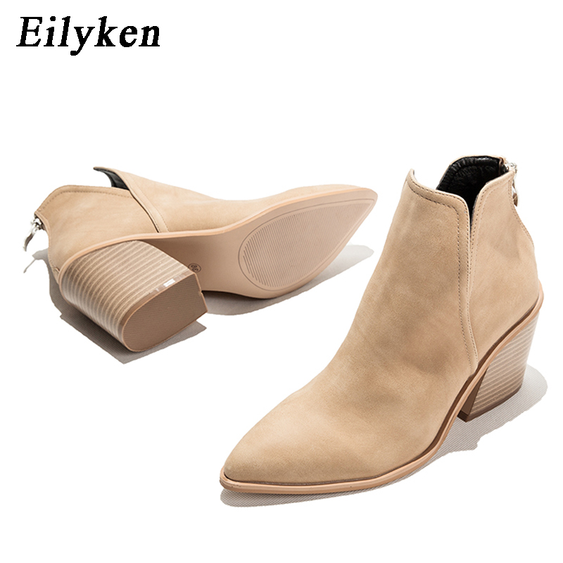 Eilyken Autumn Winter Casual W - Western Cowgirl Boot recension och pris