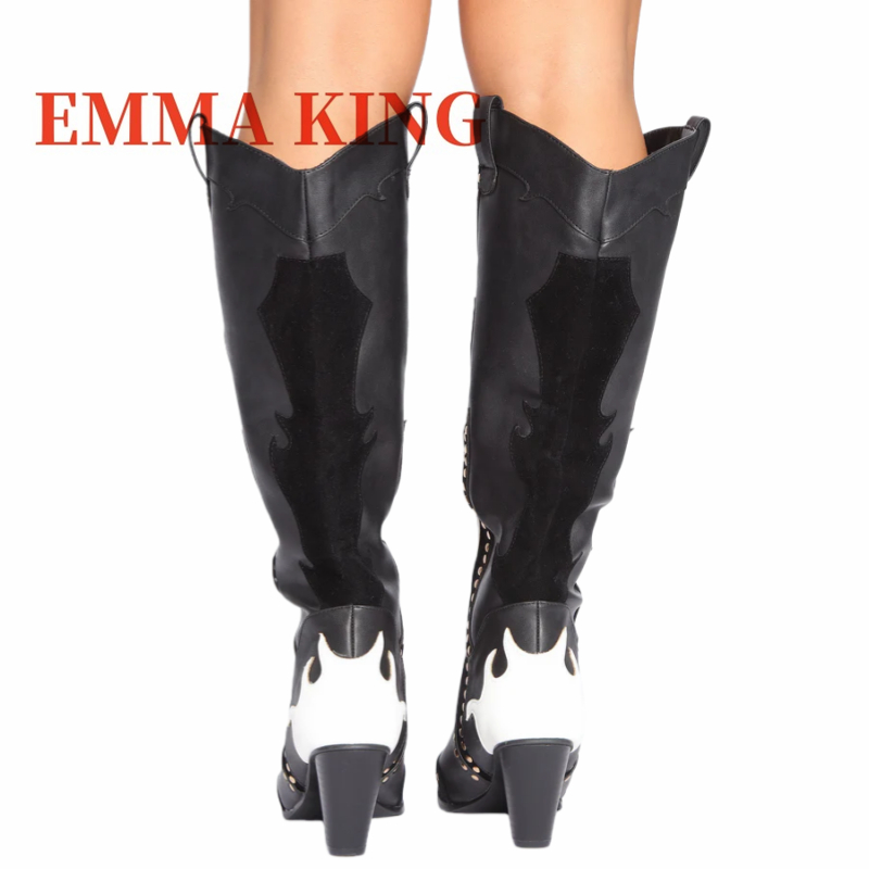 Studded Western Cowboy Boots W - Western Cowgirl Boot recension och pris